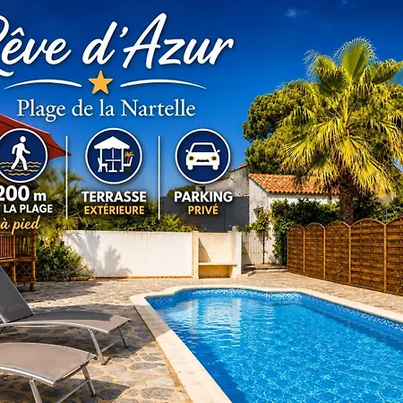 Apartment T2- 20M2 Reve D'Azur- Plage De La Nartelle - Arrivee 17H-20H Maximum - Sejour Au Calme - Caution 100E Sainte-Maxime